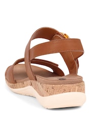 Pavers Touch Fasten Platform Sandals - Image 3 of 5