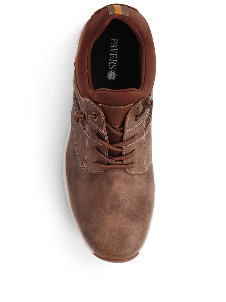 Pavers Natural Pavers Lace-Up Trainers - Image 5 of 6