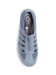 Pavers Denim Ladies Wide Fit Casual Slip-On Shoes - Image 4 of 5