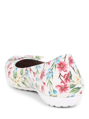 Pavers Leather Ballet White Pumps - Image 3 of 5