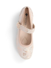 Pavers Floral Mary Janes Shoes - Image 4 of 5