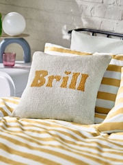 Novogratz BRILL Tufted Slogan Cushion - Image 1 of 5
