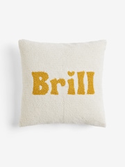 Novogratz BRILL Tufted Slogan Cushion - Image 2 of 5