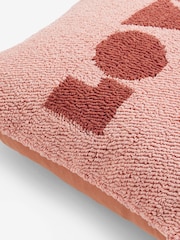Novogratz LOVE Tufted Slogan Cushion - Image 4 of 5