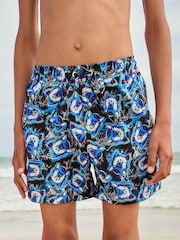 Blue Sonic Swim Shorts (3-16yrs) - Image 1 of 8