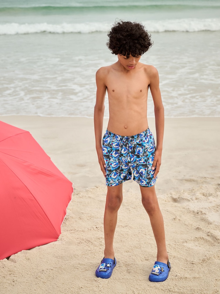 Blue Sonic Swim Shorts (3-16yrs) - Image 2 of 8