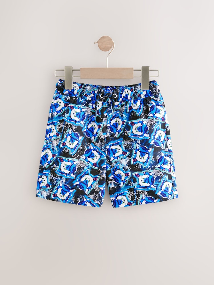 Bleu Sonic - Shorts de bain (3-16yrs) - Image 5 of 8