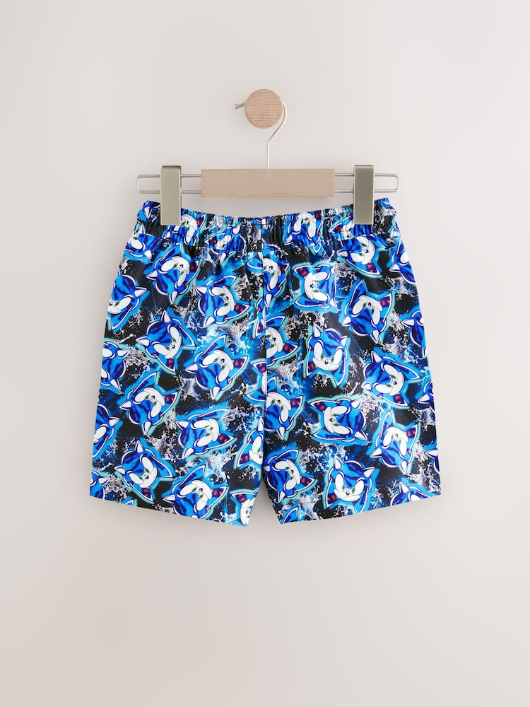 Bleu Sonic - Shorts de bain (3-16yrs) - Image 6 of 8