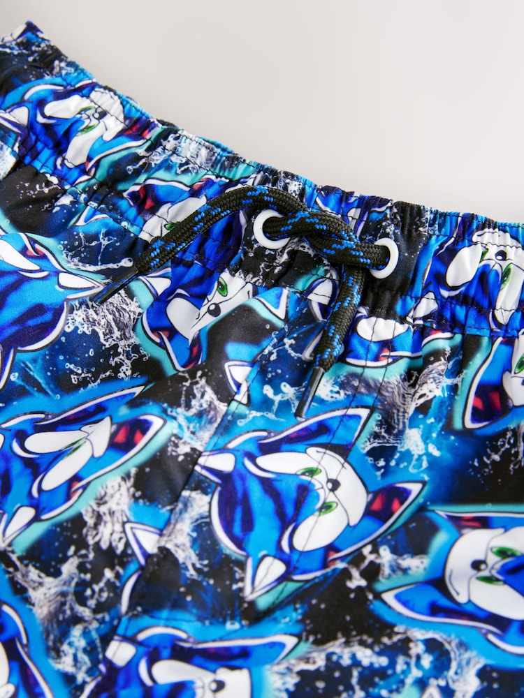 Bleu Sonic - Shorts de bain (3-16yrs) - Image 7 of 8