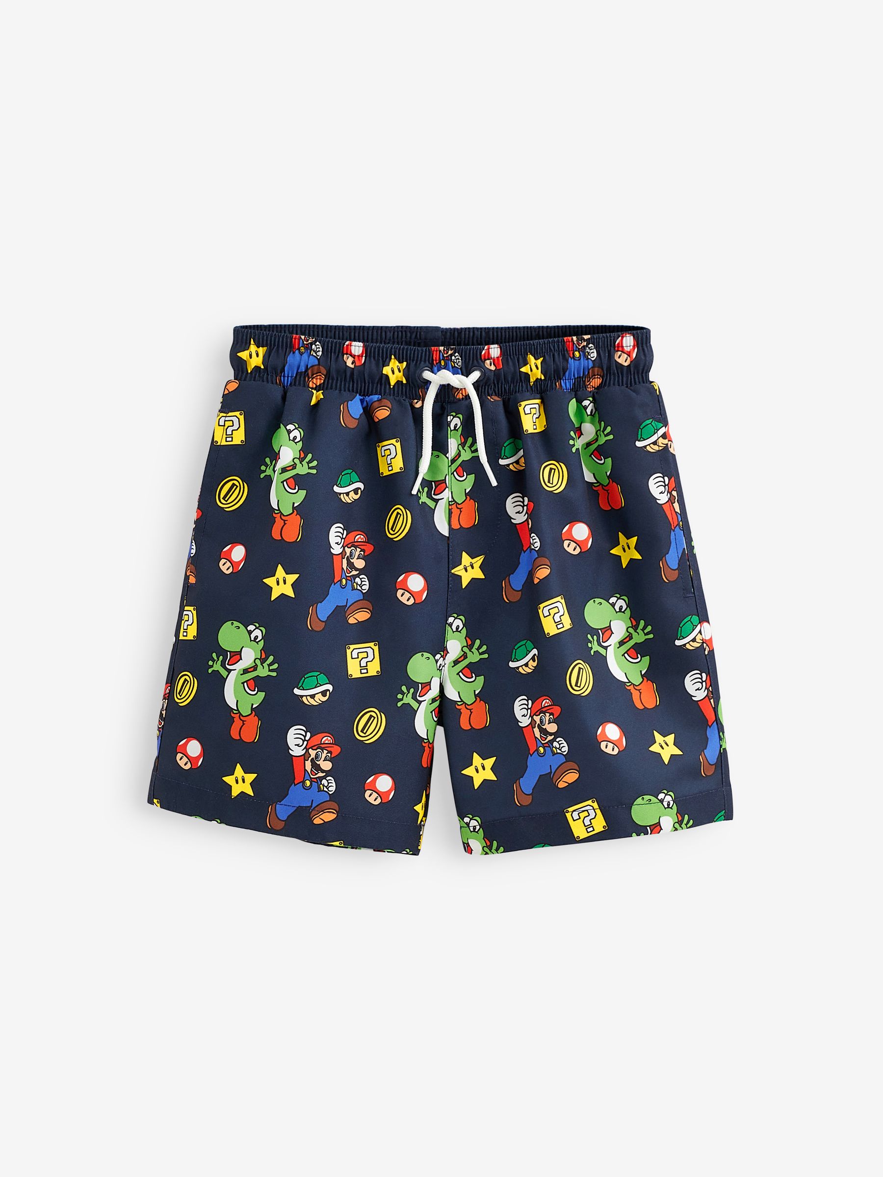 Next：日本 ネイビー Mario - スイムショーツ（3 ～ 16 歳