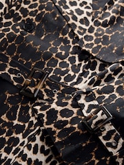 Animal Print Trench Coat - Image 7 of 8