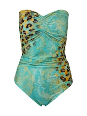 Seaspray Belize Snake Twist Foil Bandeau Swimsuit - Image 5 of 5