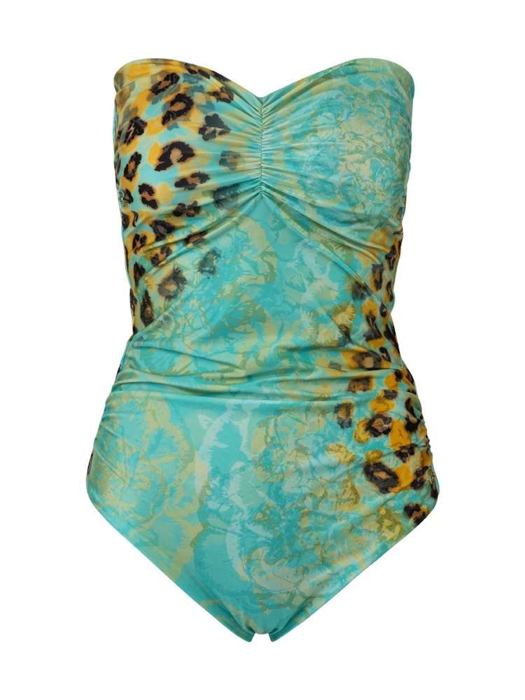 Seaspray Belize Snake Twist Foil Bandeau Swimsuit - Image 5 of 5