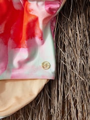 Seaspray Belize Snake Twist Foil Bandeau Swimsuit - Image 5 of 6