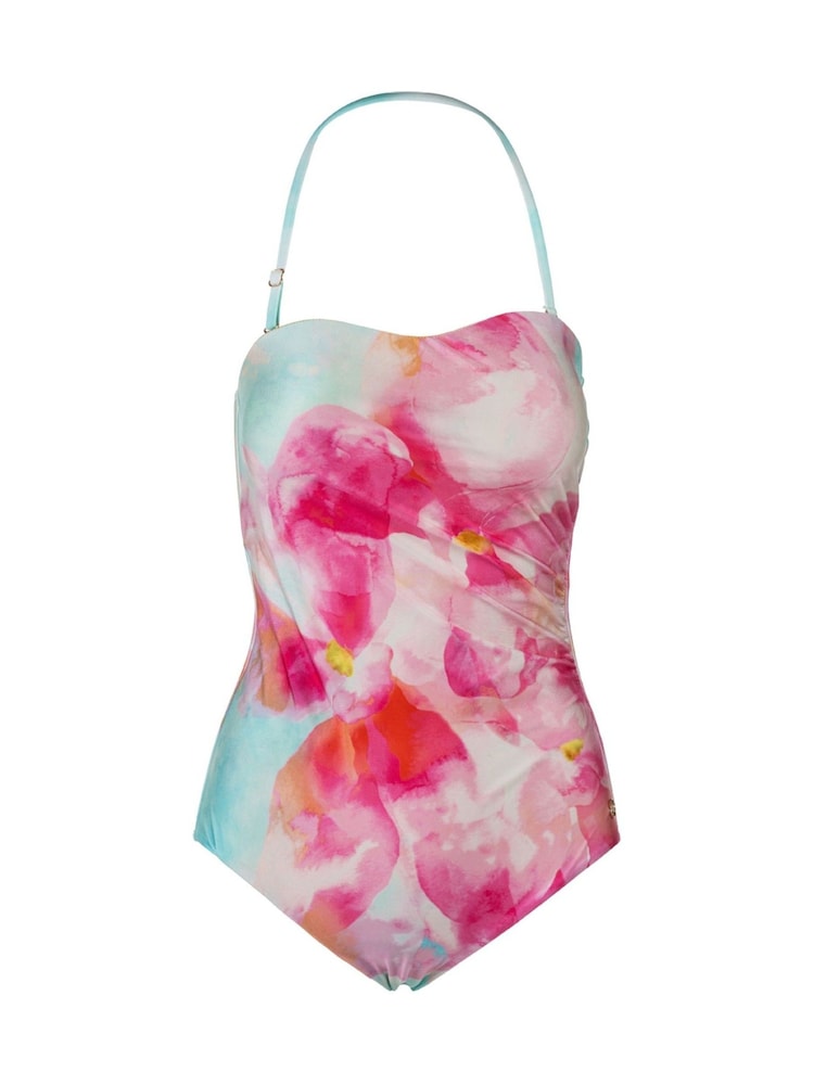 Seaspray Belize Snake Twist Foil Bandeau Swimsuit - Image 6 of 6