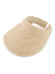 Seaspray Natural Raffia Sun Visor - Image 1 of 3
