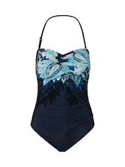 Seaspray Belize Snake Twist Foil Bandeau Swimsuit - Image 4 of 4