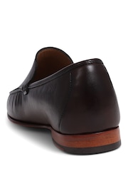 Jones Bootmaker Rowley Leather Tassel Brown Loafers - Image 3 of 5