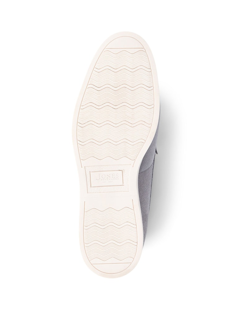 Jones Bootmaker Grey Suede Raiden Suede Loafers - Image 6 of 6 Jones Bootmaker Grey Suede Raiden Suede Loafers - Image 6 of 6