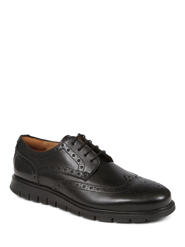 Jones Bootmaker London City 2 Brogues Derby Shoes - Image 2 of 5