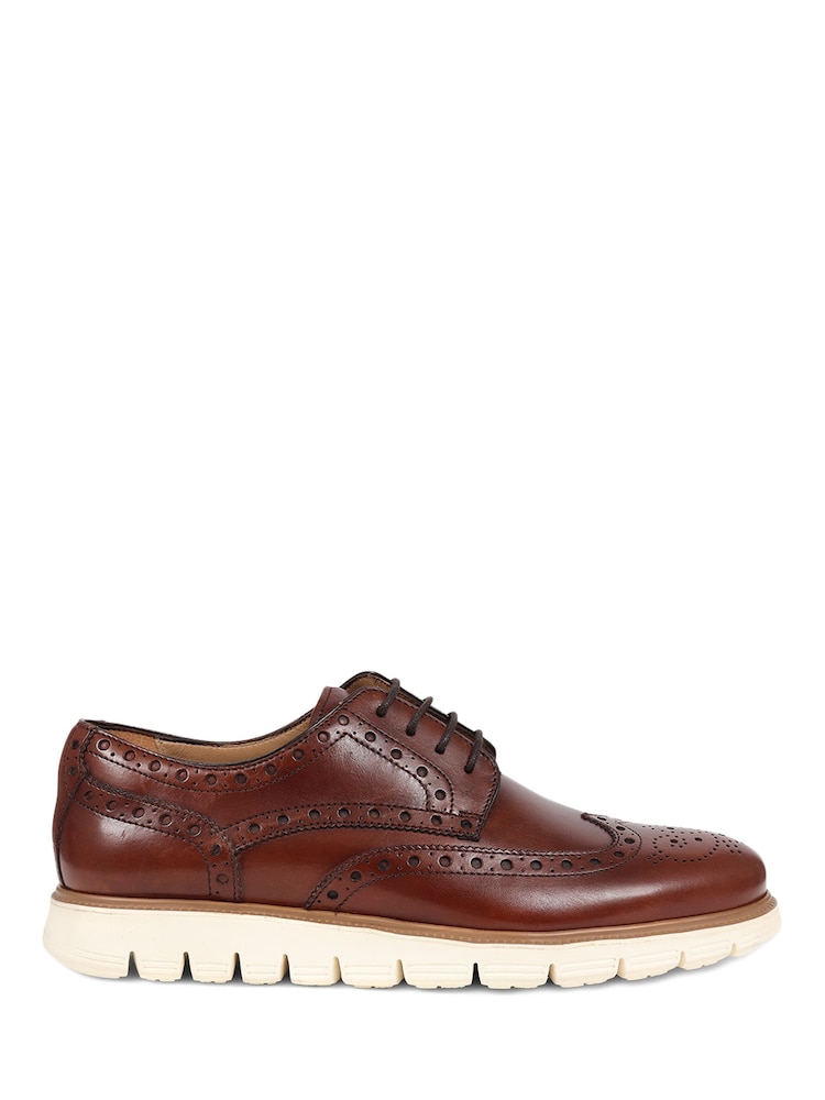 Jones Bootmaker London City 2 Brogues Derby Shoes - Image 1 of 5