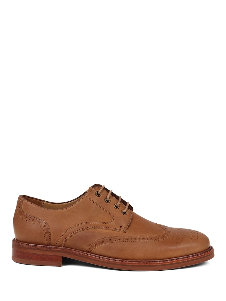 Temno rjava barva - Rjavi čevlji Jones Bootmaker Lakeland - Slika 1 iz 5