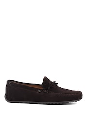 rjava - Jones Bootmaker Plymouth usnjeni mokasini - Slika 2 iz 6