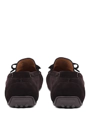 rjava - Jones Bootmaker Plymouth usnjeni mokasini - Slika 4 iz 6