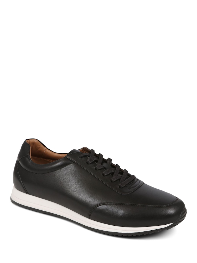 Jones Bootmaker Southend2 Leather Trainers - Image 2 of 6