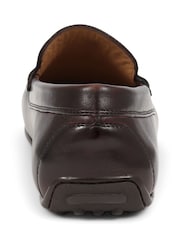 Коричневый - Кожаные лоферы Jones Bootmaker Paterson - Image 3 of 5