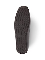 Коричневый - Кожаные лоферы Jones Bootmaker Paterson - Image 5 of 5
