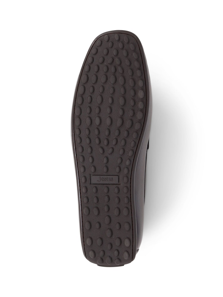Коричневый - Кожаные лоферы Jones Bootmaker Paterson - Image 5 of 5