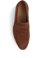 Jones Bootmaker Rake Leather Brown Loafers - Image 4 of 5