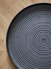 12 Piece Navy Blue Burford Dinner Set - Image 4 of 5