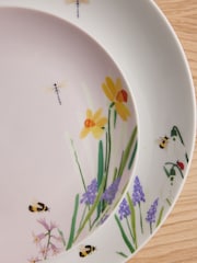 Multi Lila Floral 12 Piece Dinner Set - Image 4 of 5