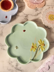 Set of 2 Multi Flower Side Plates - Image 2 of 3