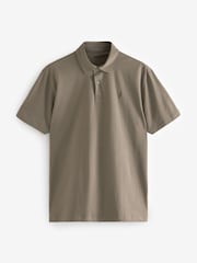Neutrals Regular Fit Short Sleeve Jersey Polo Shirts 5 Pack - Image 9 of 14