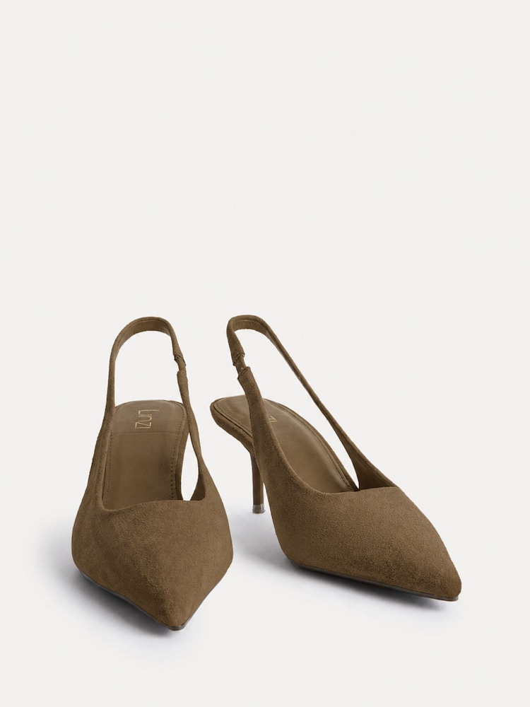 Linzi Natural Highlight Stiletto Court Heels - Image 2 of 4 Linzi Natural Highlight Stiletto Court Heels - Image 2 of 4