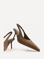 Linzi Natural Highlight Stiletto Court Heels - Image 5 of 5