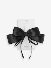Black Statement Bow Clip - Image 1 of 1