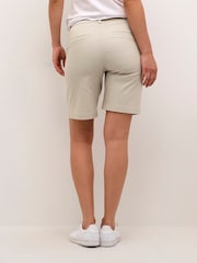 Kaffe Casual Fit Grey Lea Suit Shorts - Image 2 of 5