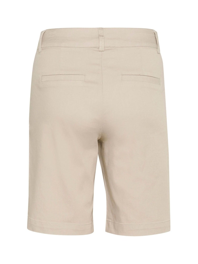 Kaffe Casual Fit Grey Lea Suit Shorts - Image 5 of 5
