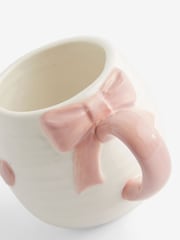 Pink Heart Bow Mug - Image 4 of 4