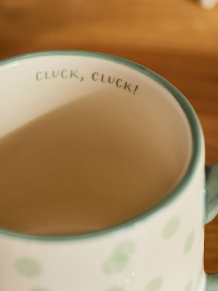 Sage Green Chicken Mug - Image 3 of 4