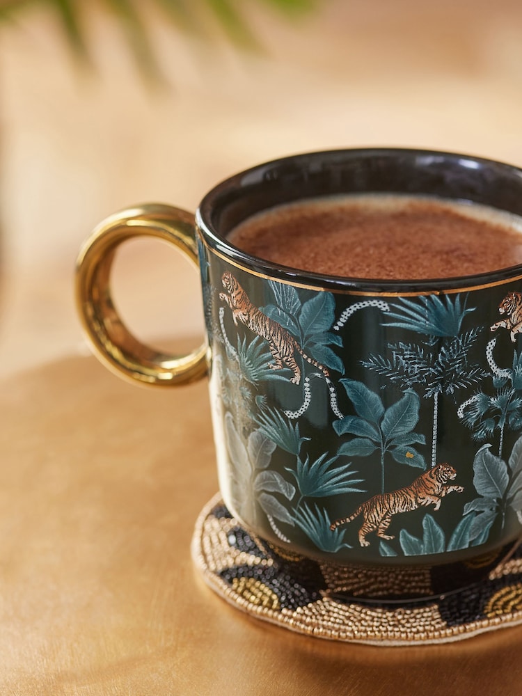 Black Chic Tiger Mug - Image 2 of 3