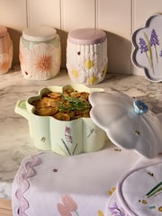 Sage Green Wildlife Casserole Dish - Image 1 of 4