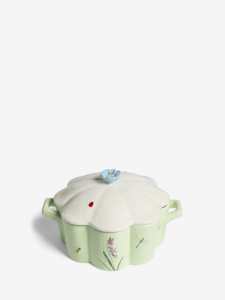 Sage Green Wildlife Casserole Dish - Image 4 of 4
