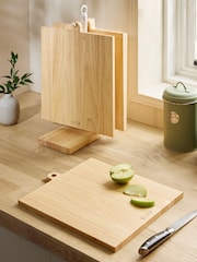 Set of 4 Natural Malvern Hanging Chopping Boards - Image 1 of 6