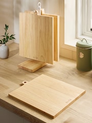 Set of 4 Natural Malvern Hanging Chopping Boards - Image 2 of 6