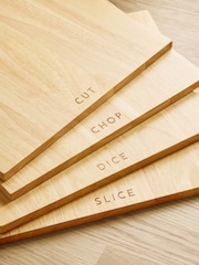 Set of 4 Natural Malvern Hanging Chopping Boards - Image 3 of 6